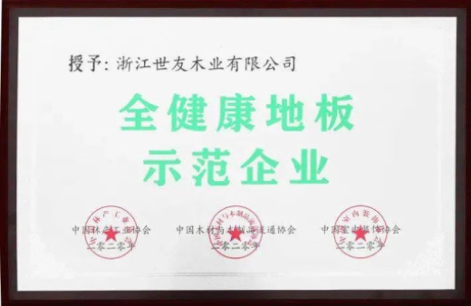 世友地板告訴你，什么叫“全健康地板”！